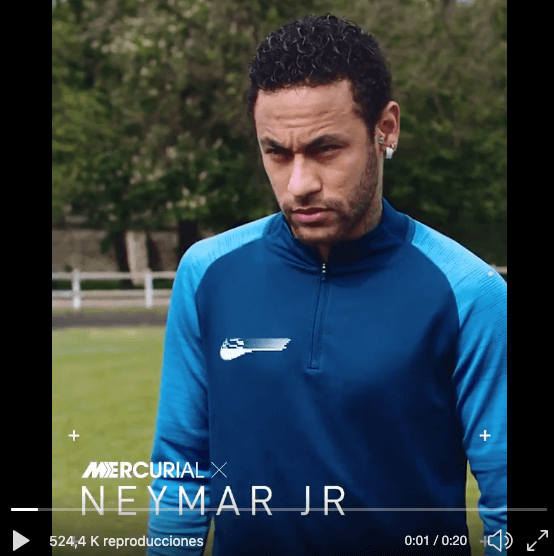 videomarketing deportivo Neymar